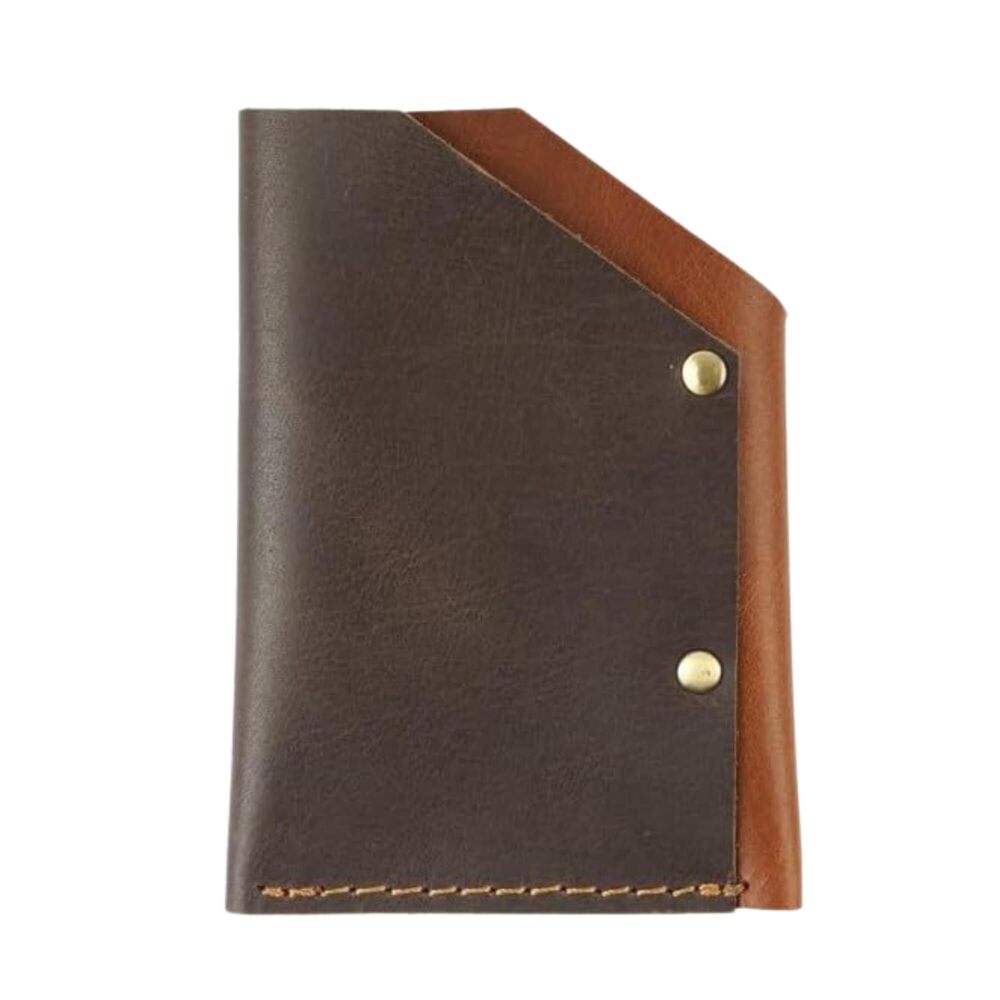 8896 Leather RFID Blocking Slim Card Holder Wallet & – Minimalist Front